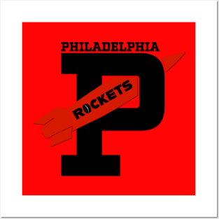 Defunct Philly Rockets Hockey 1949 Posters and Art